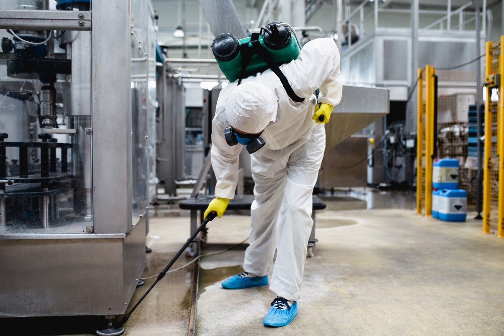 Lebensmittelverarbeitung als hygienisch sensibler Einsatzbereich